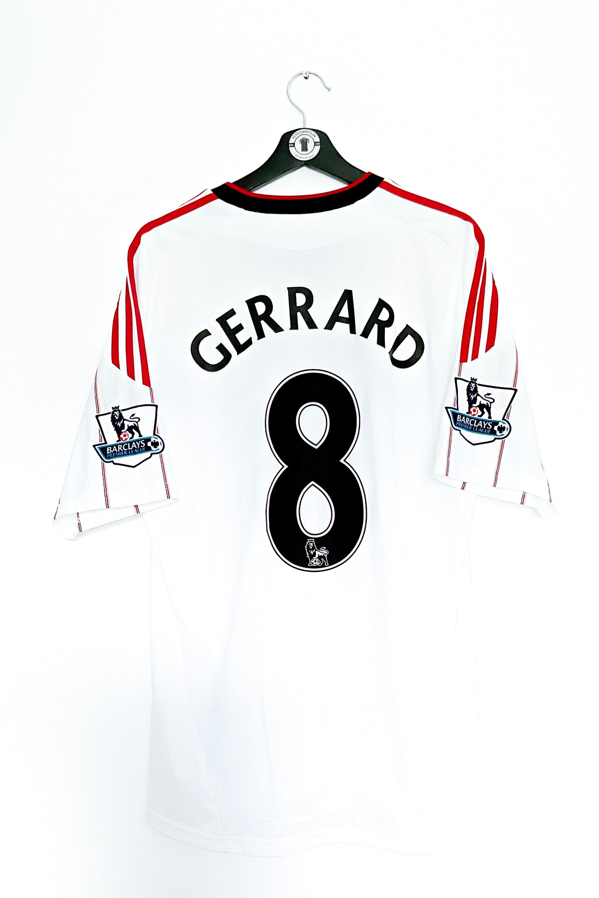 Liverpool 2010/2011 Udebane #Gerrard 8 Large 9/10