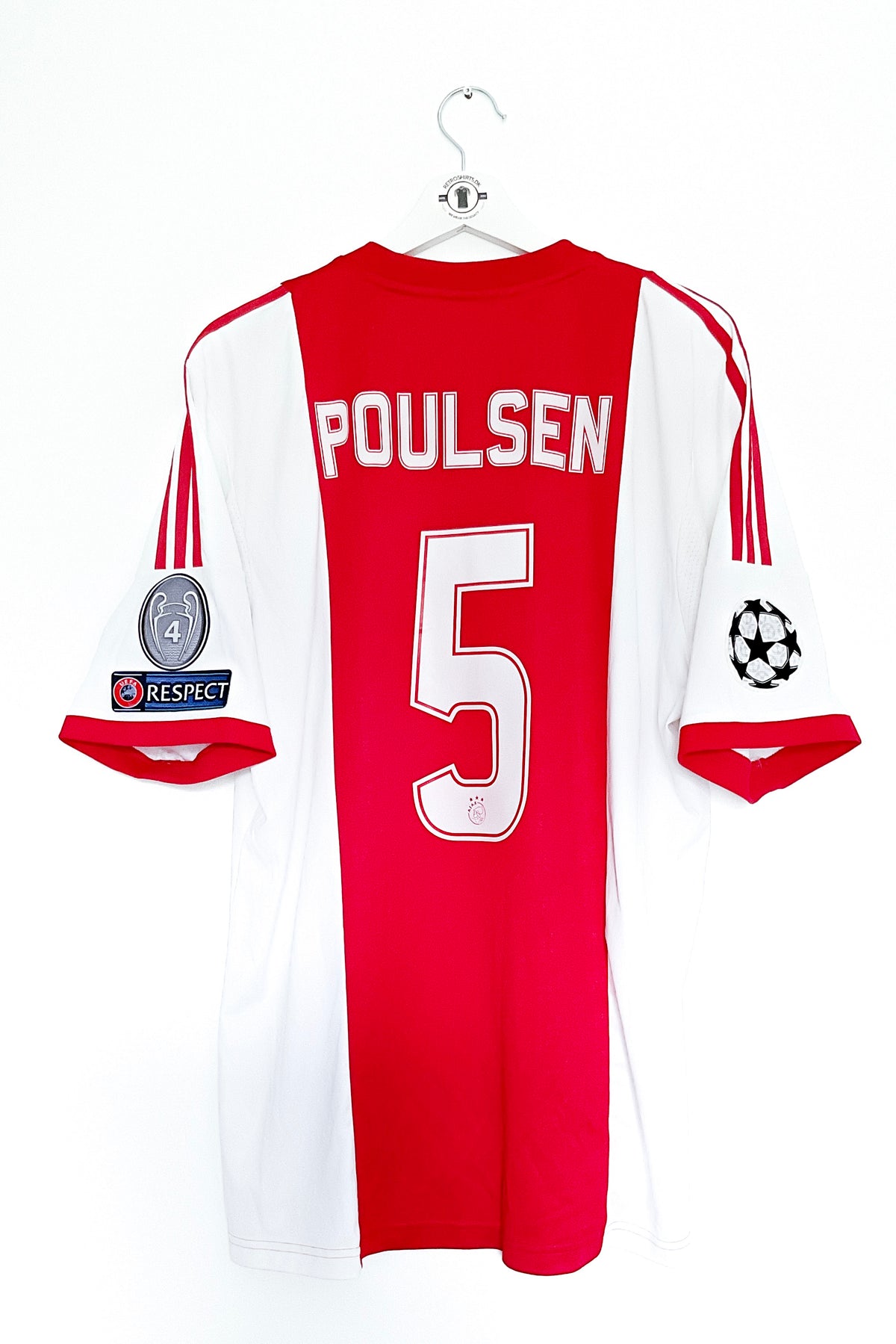 Ajax 2013/2014 Hjemmebane #Poulsen 5 XXL 8/10