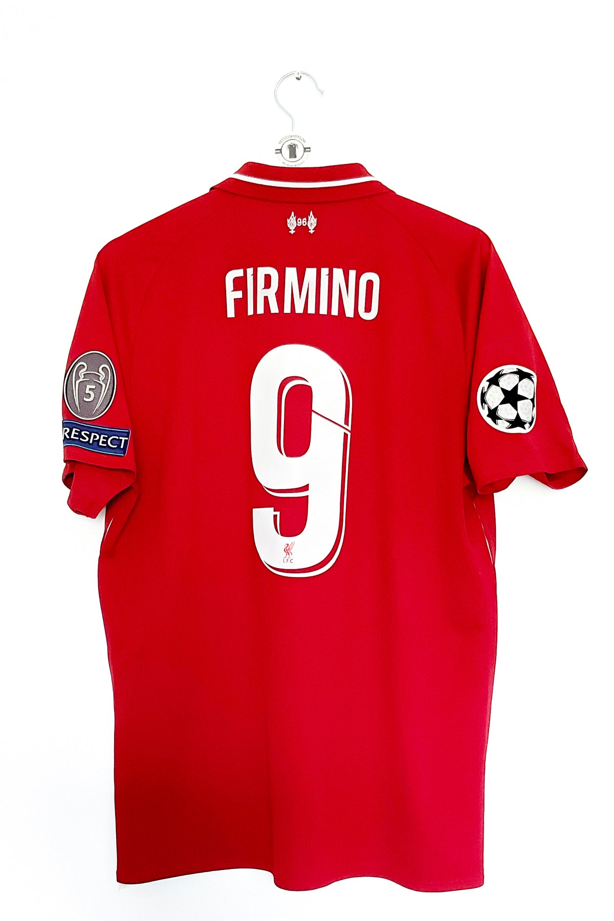 Liverpool 2018/2019 Hjemmebane #Firmino 9 #Finale detaljer Large 9/10