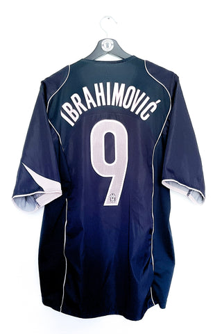 Juventus 2004/2005 3.Trøje #Ibrahimovic 9 XL 8/10