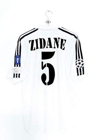Real Madrid 2002/2003 Europa Hjemmebane #Zidane 5 Large 8/10
