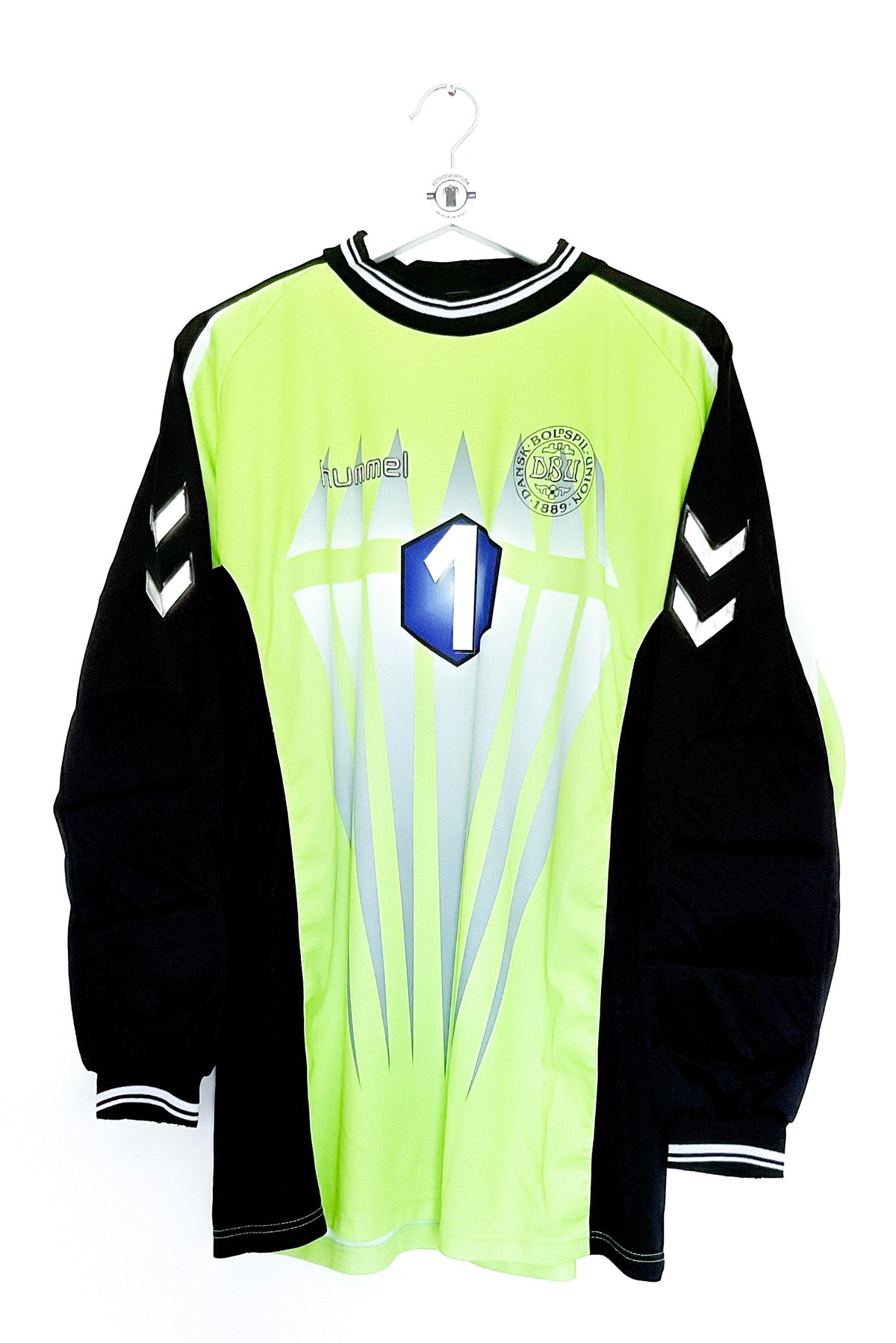 Danmark 2000 Målmandstrøje #Schmeichel 1 Large 8/10