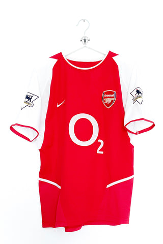 Arsenal 2002/2004 Hjemmebane #Henry 14 Large 9/10