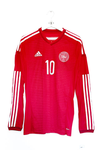 Danmark 2014 Hjemmebane #Eriksen 10 #Match Issued Large 10/10
