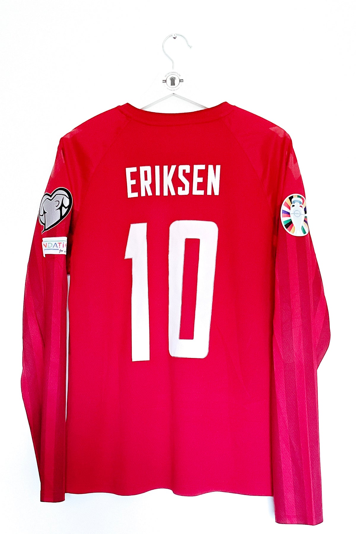 Danmark VM 2022 Hjemmebane #Eriksen 10 #Matchworn/ Issued Large 9/10