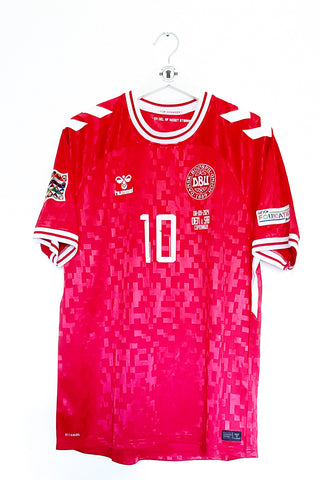 Danmark 2024 Hjemmebane #Eriksen 10 #Match Issued Large 9/10