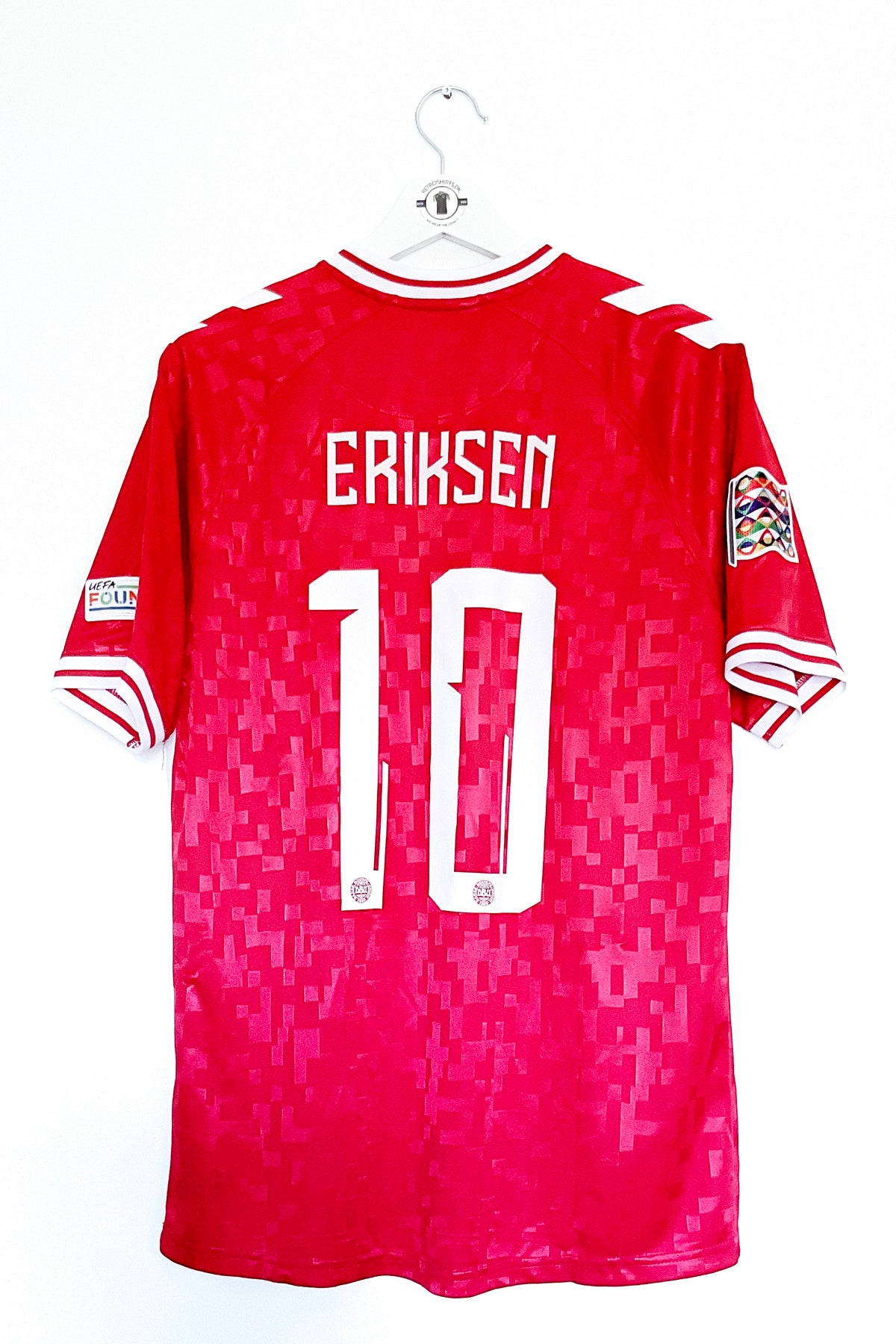 Danmark 2024 Hjemmebane #Eriksen 10 #Match Issued Large 9/10