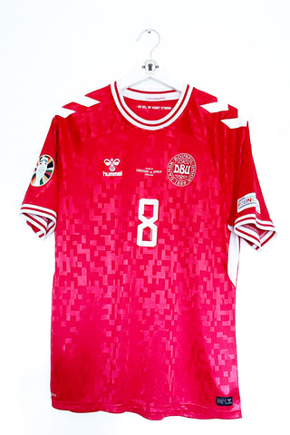 Danmark 2024 Hjemmebane #Delaney 8 #Matchworn Large 9/10