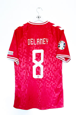 Danmark 2024 Hjemmebane #Delaney 8 #Matchworn Large 9/10