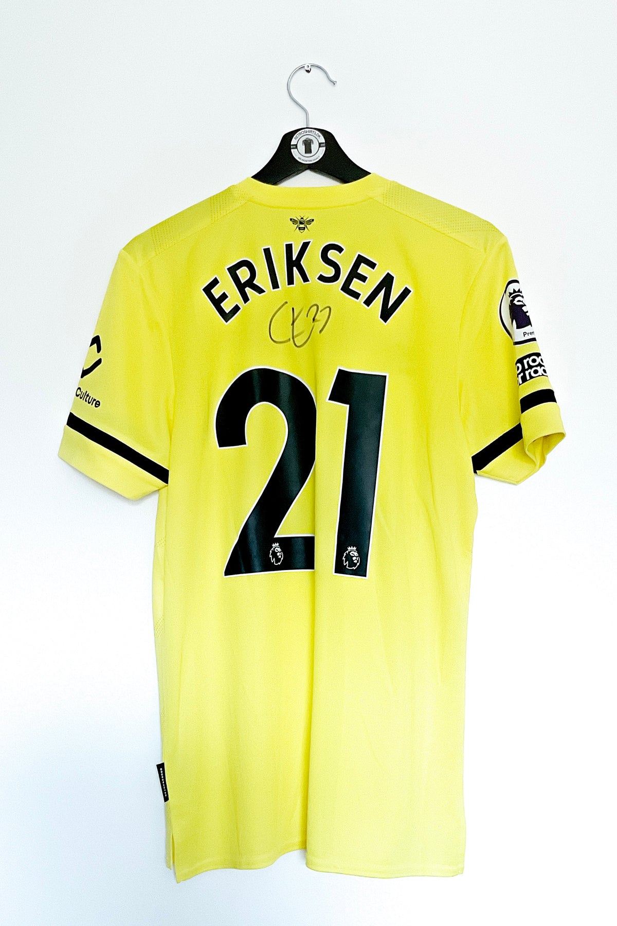 Brentford 2021/2022 Udebane #Eriksen #Autograf 10 Medium 10/10