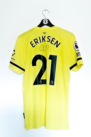 Brentford 2021/2022 Udebane #Eriksen #Autograf 10 Medium 10/10
