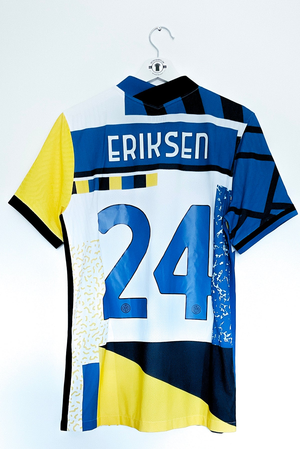 Inter Milan 2020/2021 4.Trøje #Eriksen 24 #Authentic Medium 10/10