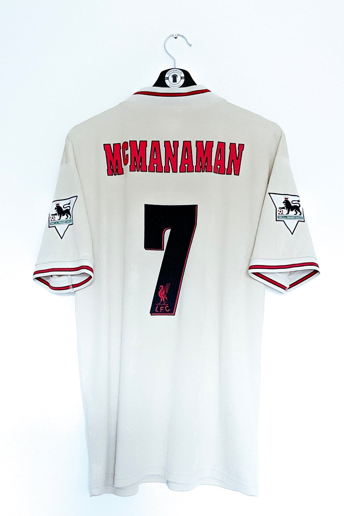 Liverpool 1996/1997 Udebane #McManaman 7 Large 9/10