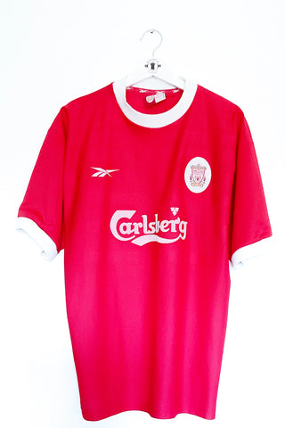 Liverpool 1998/2000 Hjemmebane #Gerrard 28 Large 8/10