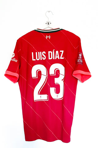 Liverpool 2021/2022 Hjemmebane #Luis Diaz 23 #Finaledetaljer Medium 9/10