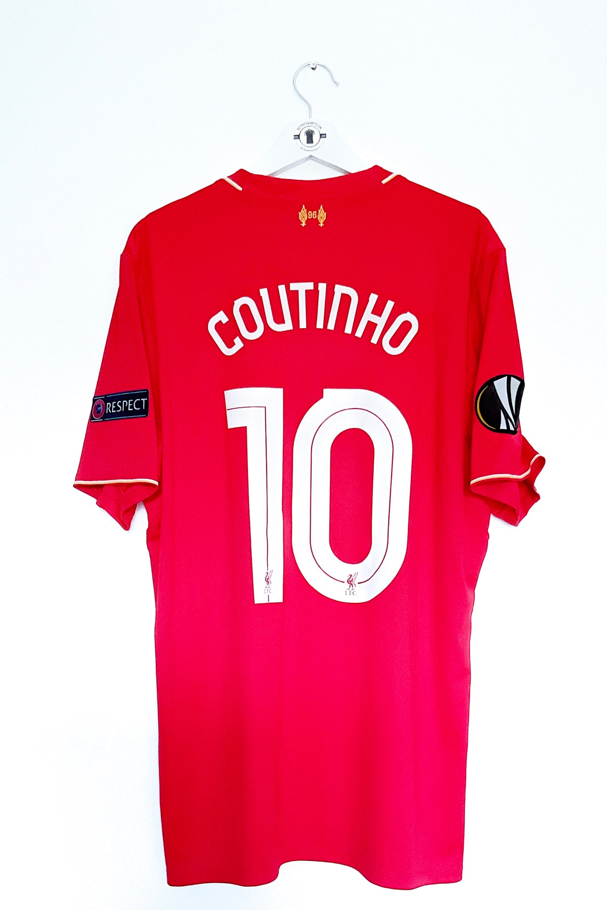 Liverpool 2015/2016 Hjemmebane #Coutinho 10 XL 9/10