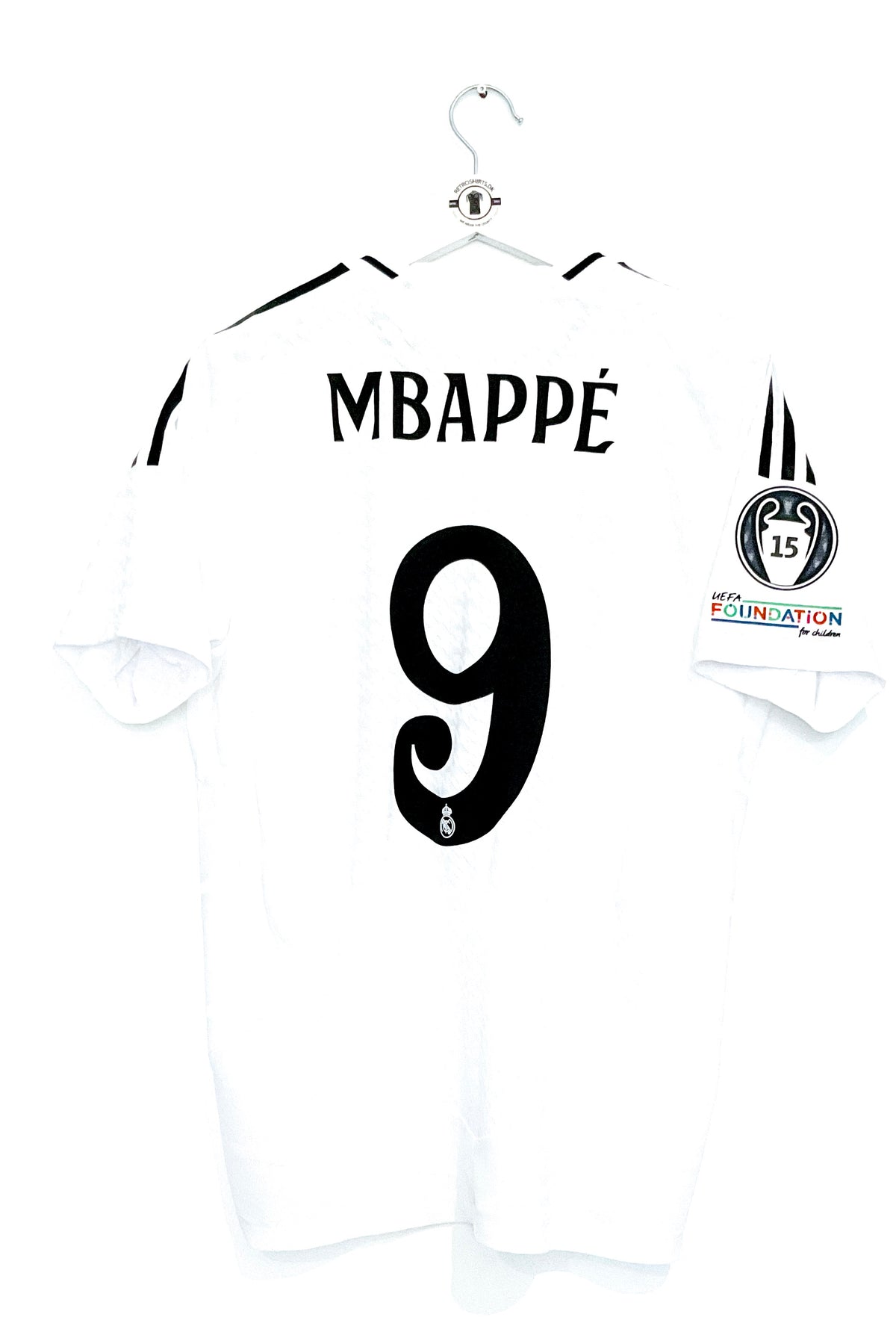 Real Madrid 2024/2025 Hjemmebane #Mbappe 9 #Authentic Medium 10/10