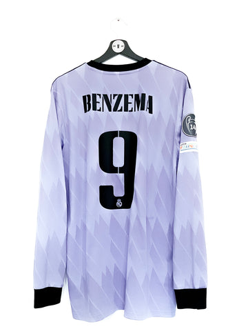 Real Madrid 2022/2023 Udebane #Benzema 9 XL 9/10