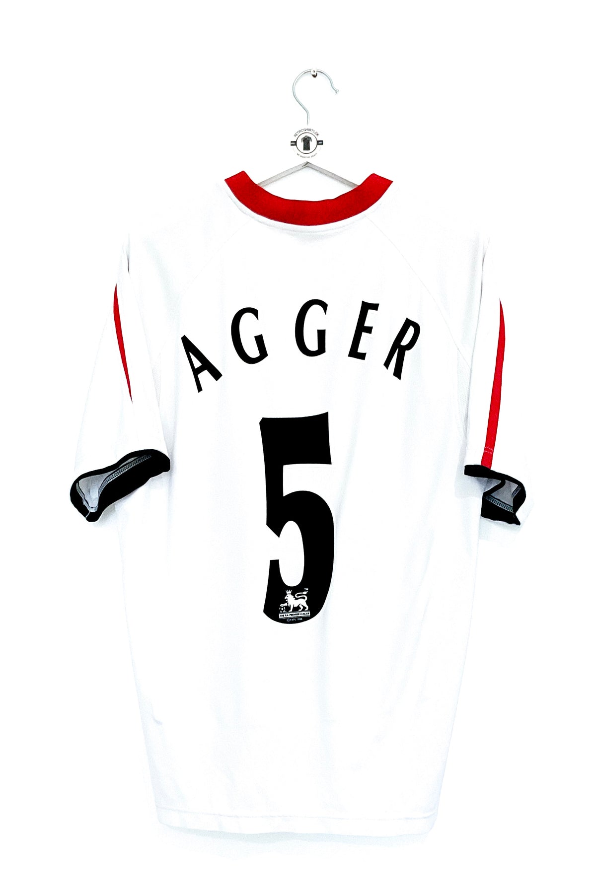 Liverpool 2005/2006 Udebane #Agger 5 XL 8/10