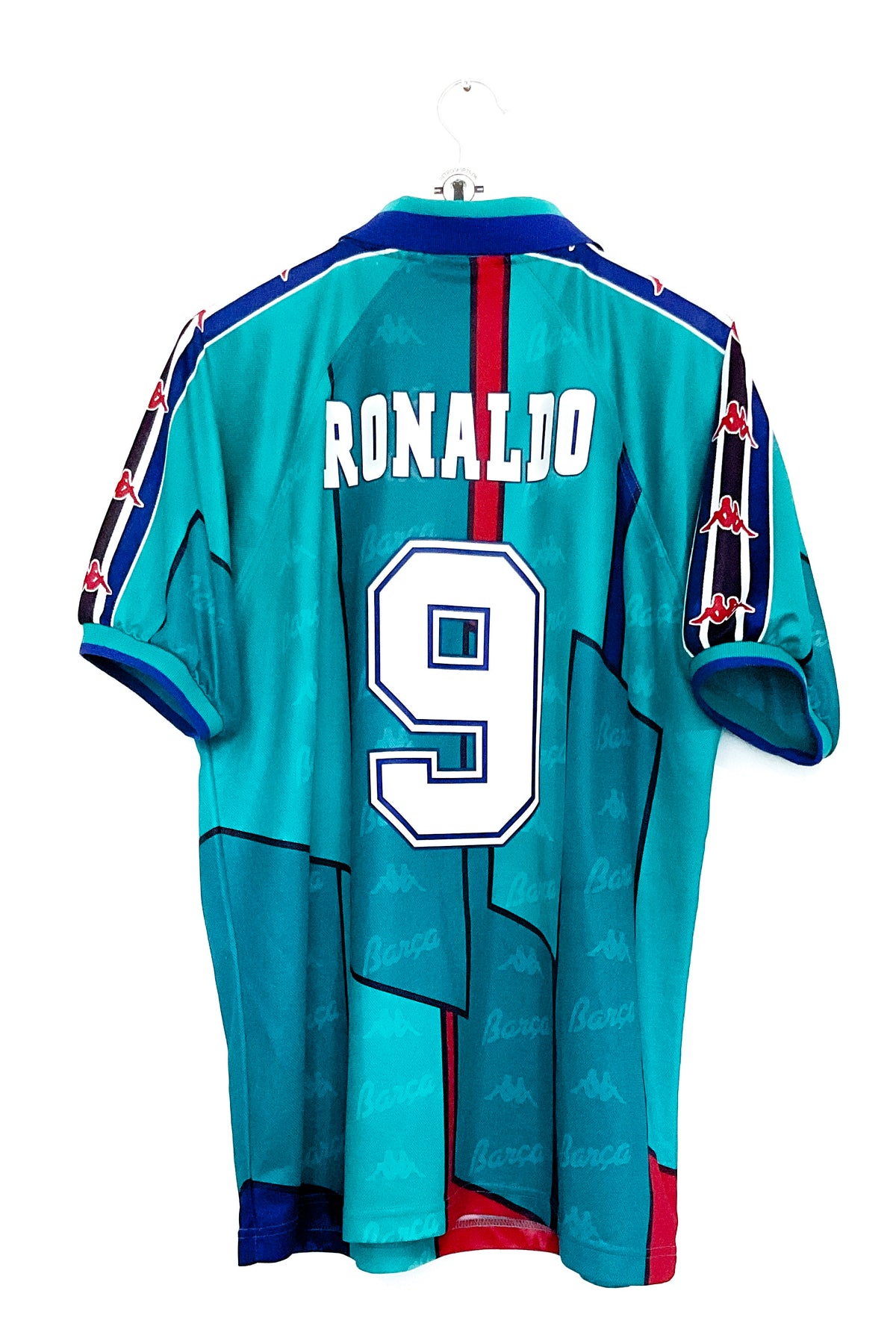 Barcelona 1995/1997 Udebanetrøje #Ronaldo 9 XL 8/10