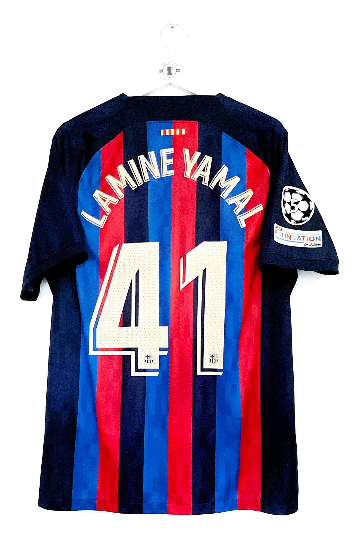 Barcelona 2022/2023 Hjemmebane #Lamine Yamal 41 XL 9/10