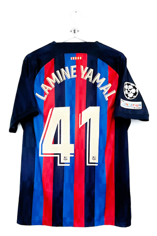 Barcelona 2022/2023 Hjemmebane #Lamine Yamal 41 XL 9/10