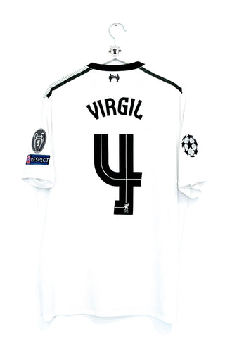 Liverpool 2017/2018 Udebane #Virgil 4 XL 8/10