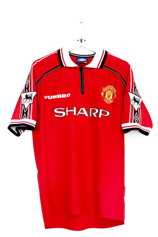 Manchester United 1998/2000 Hjemmebane #Beckham 7 Large 8/10