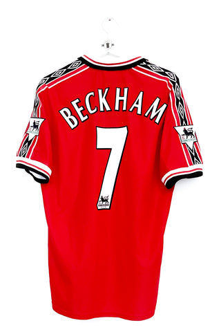 Manchester United 1998/2000 Hjemmebane #Beckham 7 Large 8/10