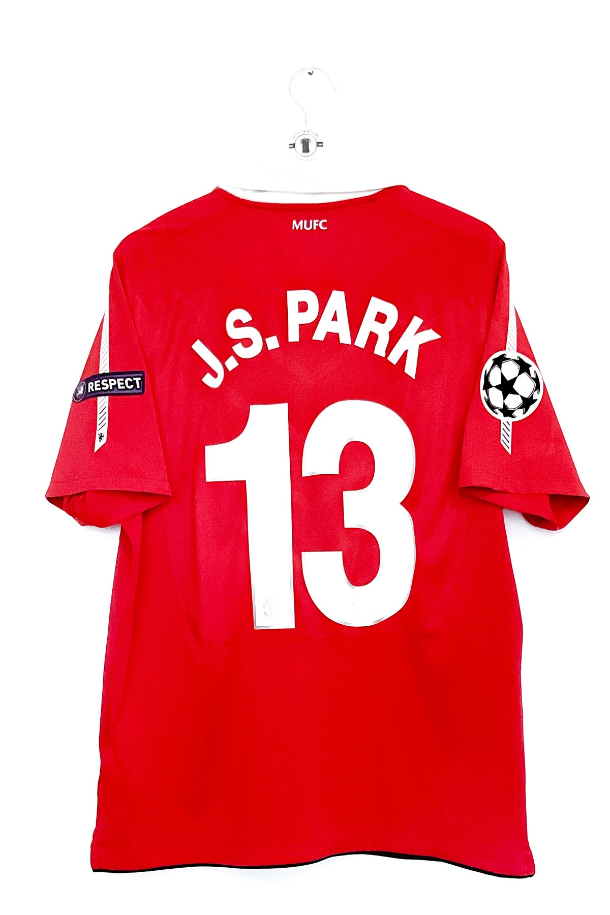 Manchester United 2010/2011 Hjemmebane #J.S Park 13 Large 8/10