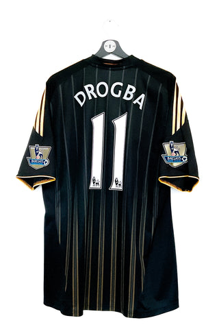 Chelsea 2010/2011 Udebane #Drogba 11 XL 9/10
