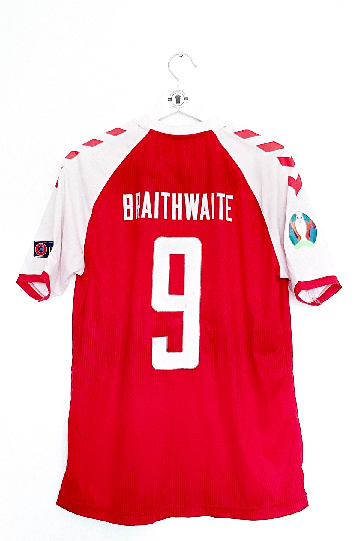 Danmark 2020 Hjemmebane #Braithwaite 9 Large 8/10