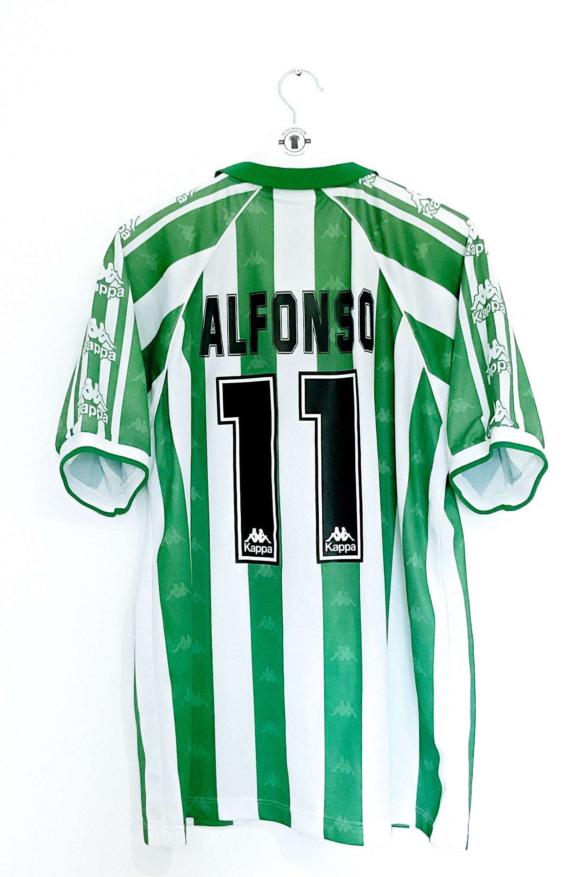 Real Betis 1996/1997 Hjemmebane #Alfonso 11 Large 9/10
