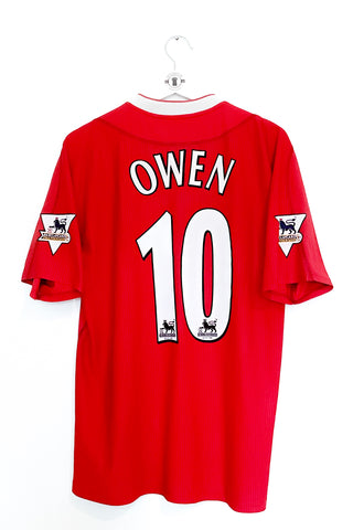 Liverpool 2002/2004 Hjemmebane #Owen 10 Medium 9/10