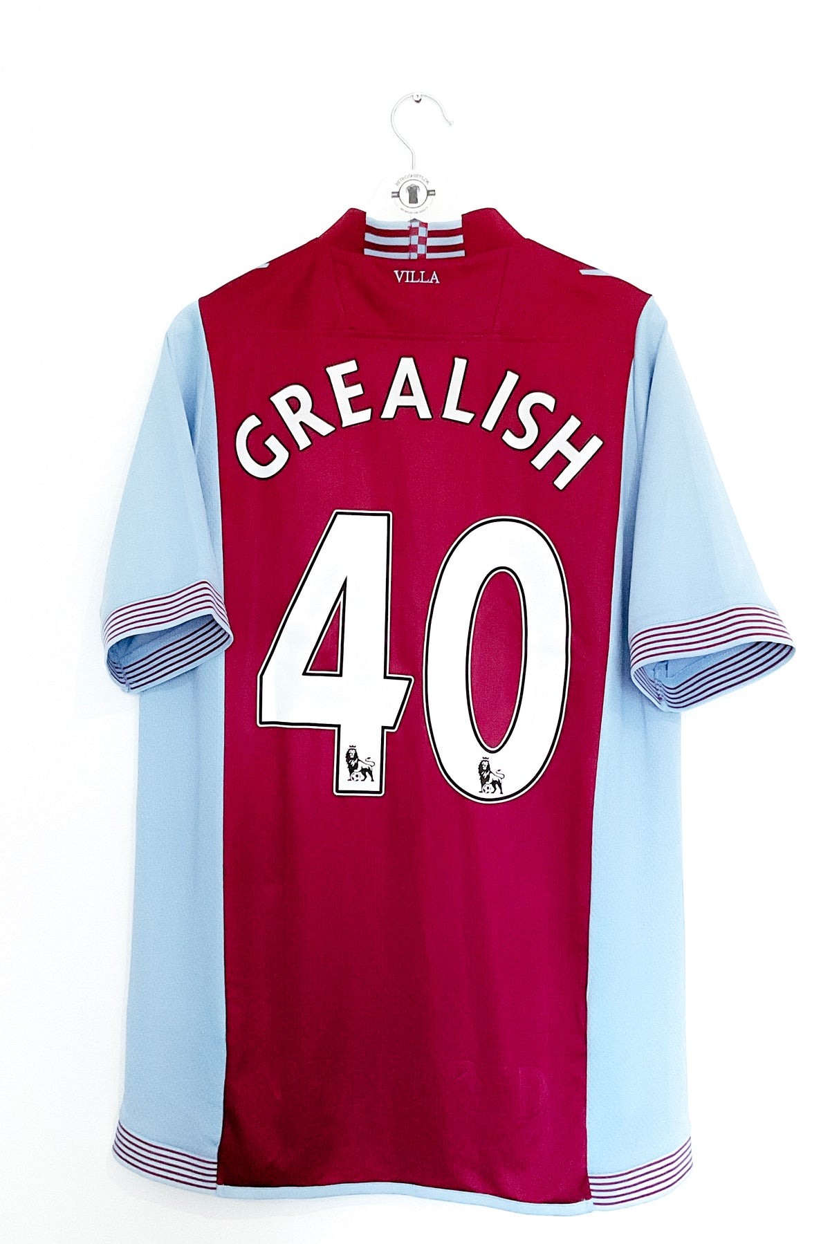 Aston Villa 2013/2014 Hjemmebane #Grealish 40 XL 9/10