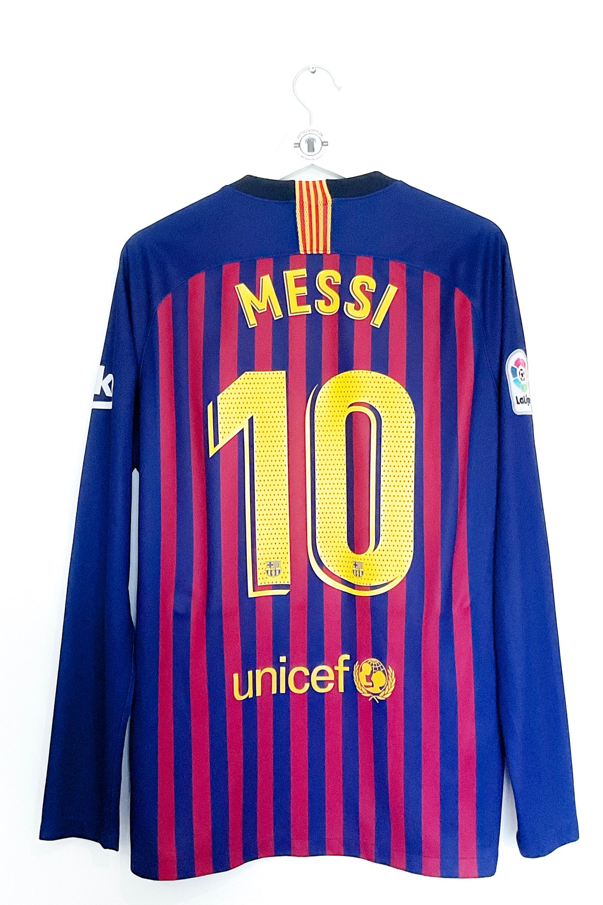 Barcelona 2018/2019 Hjemmebane #Messi 10 Large 9/10