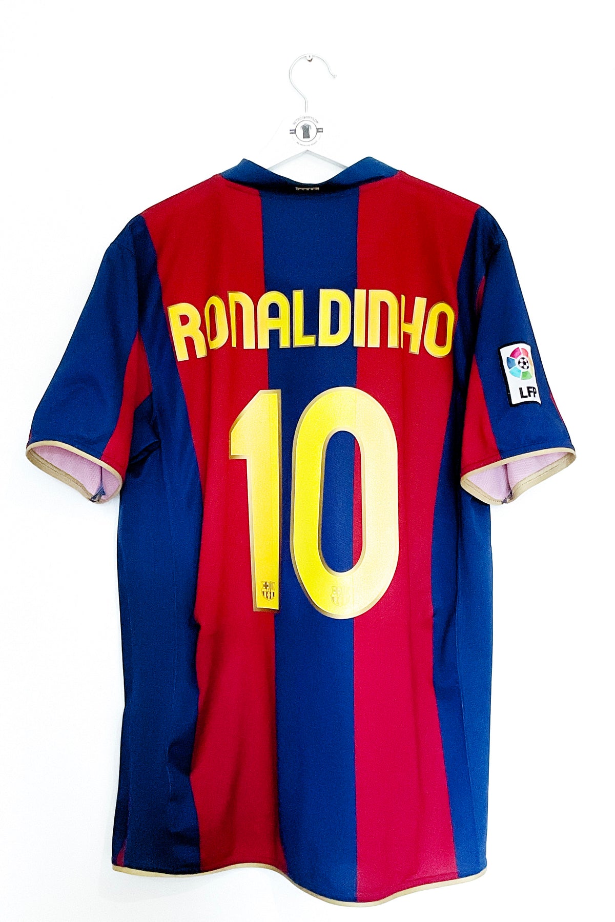 Barcelona 2007/2008 Hjemmebane #Ronaldinho 10 Large 8/10