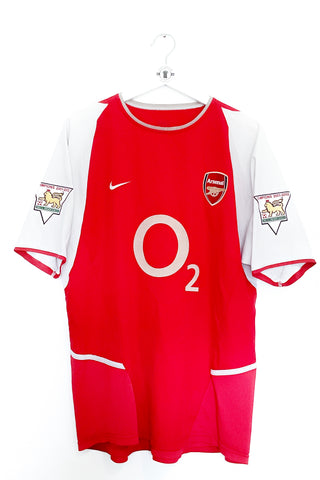 Arsenal 2002/2004 Hjemmebane #Henry 14 Large 8/10