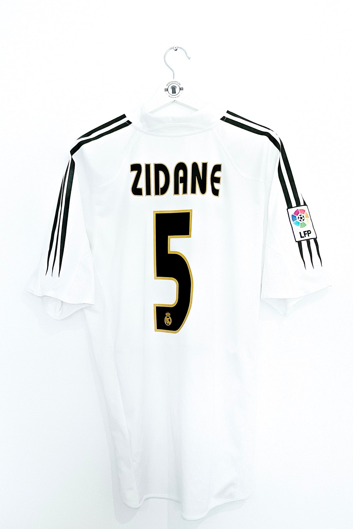 Real Madrid 2004/2005 Hjemmebanetrøje #Zidane 5 Large 9/10