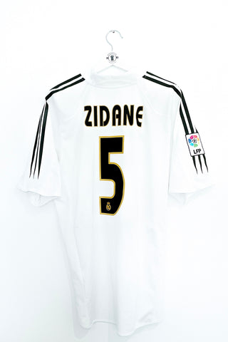 Real Madrid 2004/2005 Hjemmebanetrøje #Zidane 5 Large 9/10