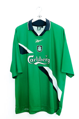 Liverpool 1999/2000 Udebane #Gerrard 28 XL 9/10