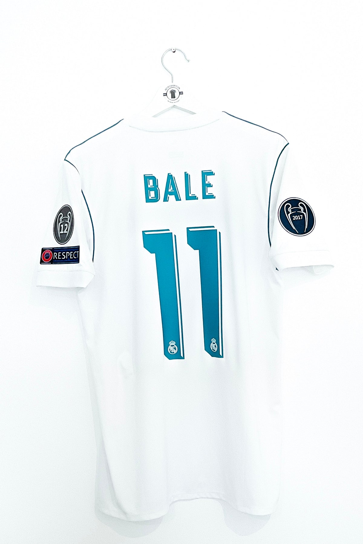 Real Madrid 2017/2018 Hjemmebane #Bale 11 Medium 9/10