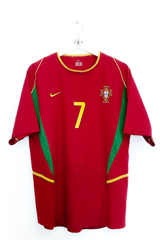 Portugal 2002 Hjemmebane #Figo 7 Medium 9/10
