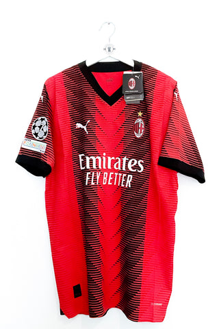 AC Milan 2023/2024 Hjemmebane #Rafa Leao 10 #Authentic XL 10/10