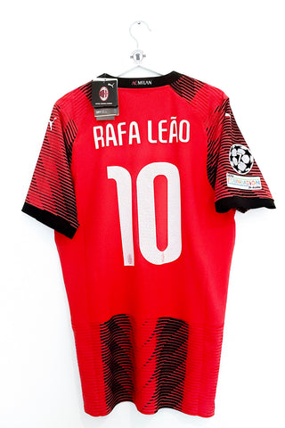 AC Milan 2023/2024 Hjemmebane #Rafa Leao 10 #Authentic XL 10/10
