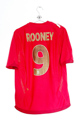 England 2006 Udebanetrøje #Rooney 9 Medium 7/10