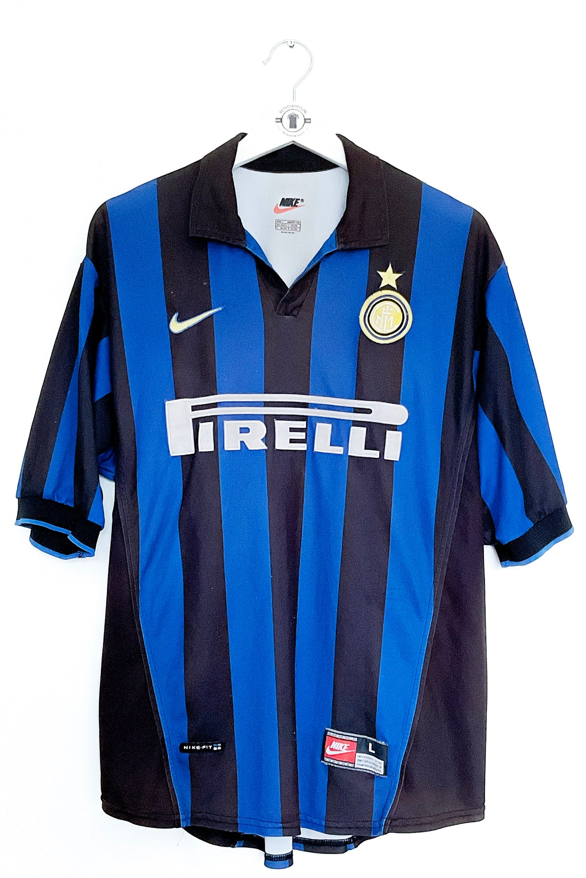 Inter Milan 1998/1999 Hjemmebane Large 7/10