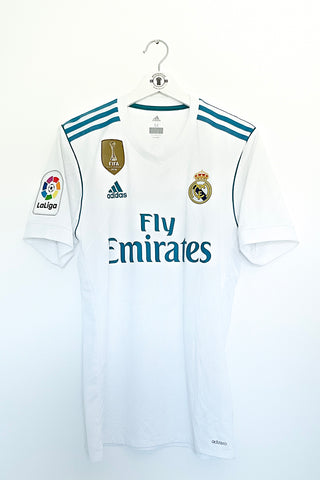 Real Madrid 2017/2018 Hjemmebane #Ronaldo 7 Medium #Authentic + Shorts 9/10