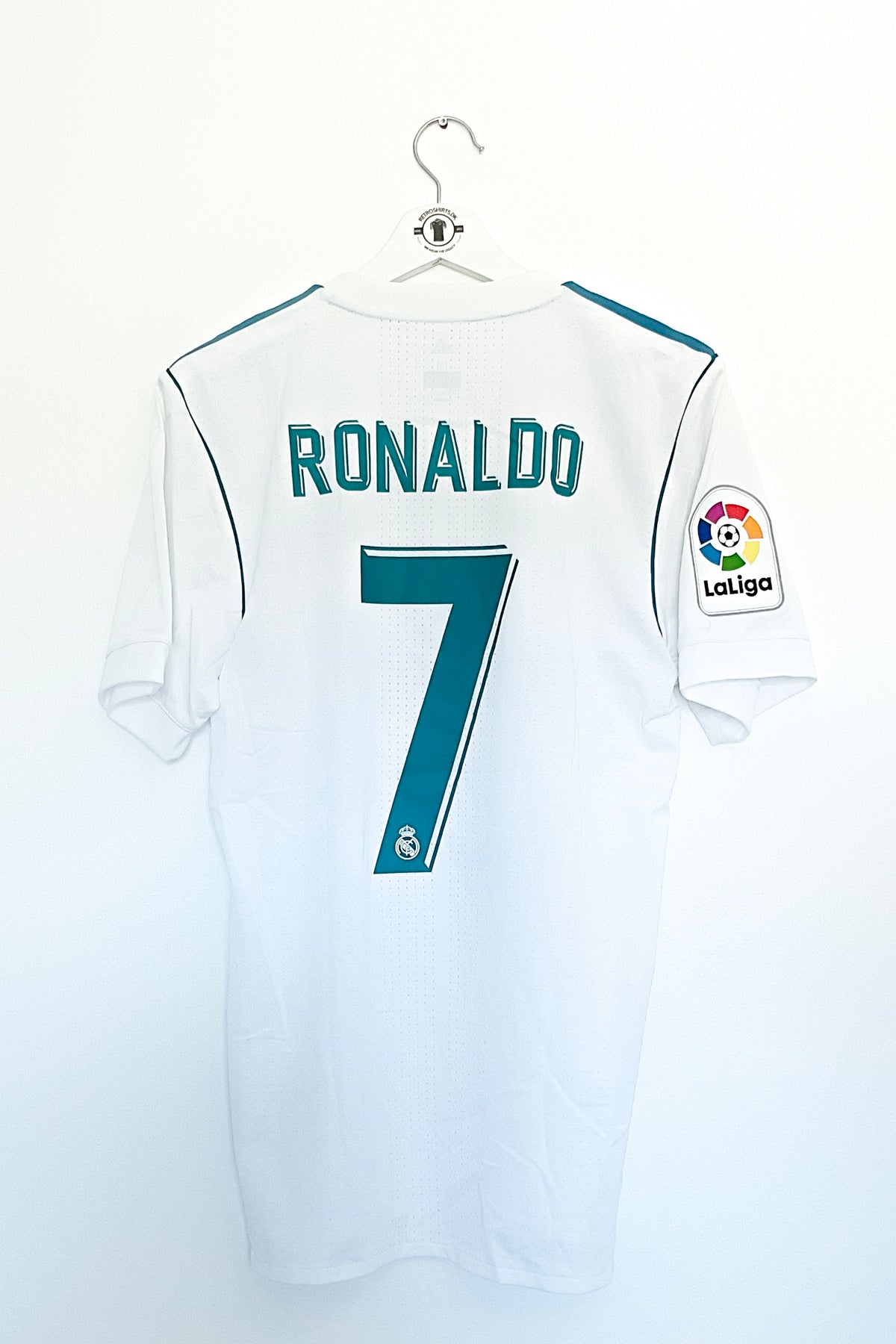 Real Madrid 2017/2018 Hjemmebane #Ronaldo 7 Medium #Authentic + Shorts 9/10