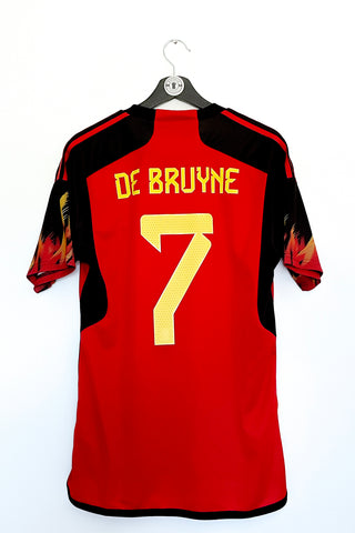 Belgien 2022 Hjemmebane #De Bruyne 7 Medium 9/10